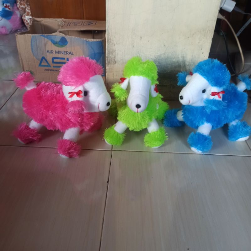 boneka OBRAL anjing tresi murah BISA COD