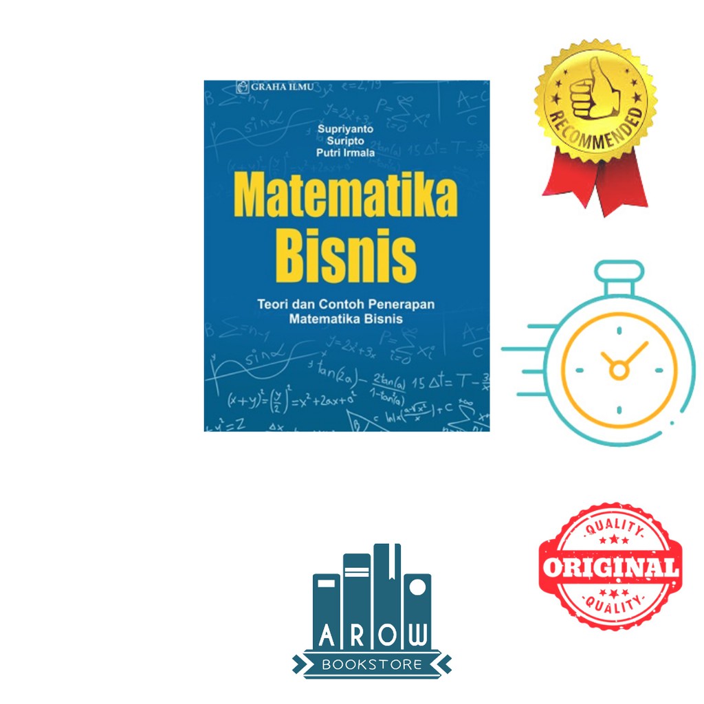 Jual Buku Matematika Bisnis; Teori Dan Contoh Penerapan Matematika ...