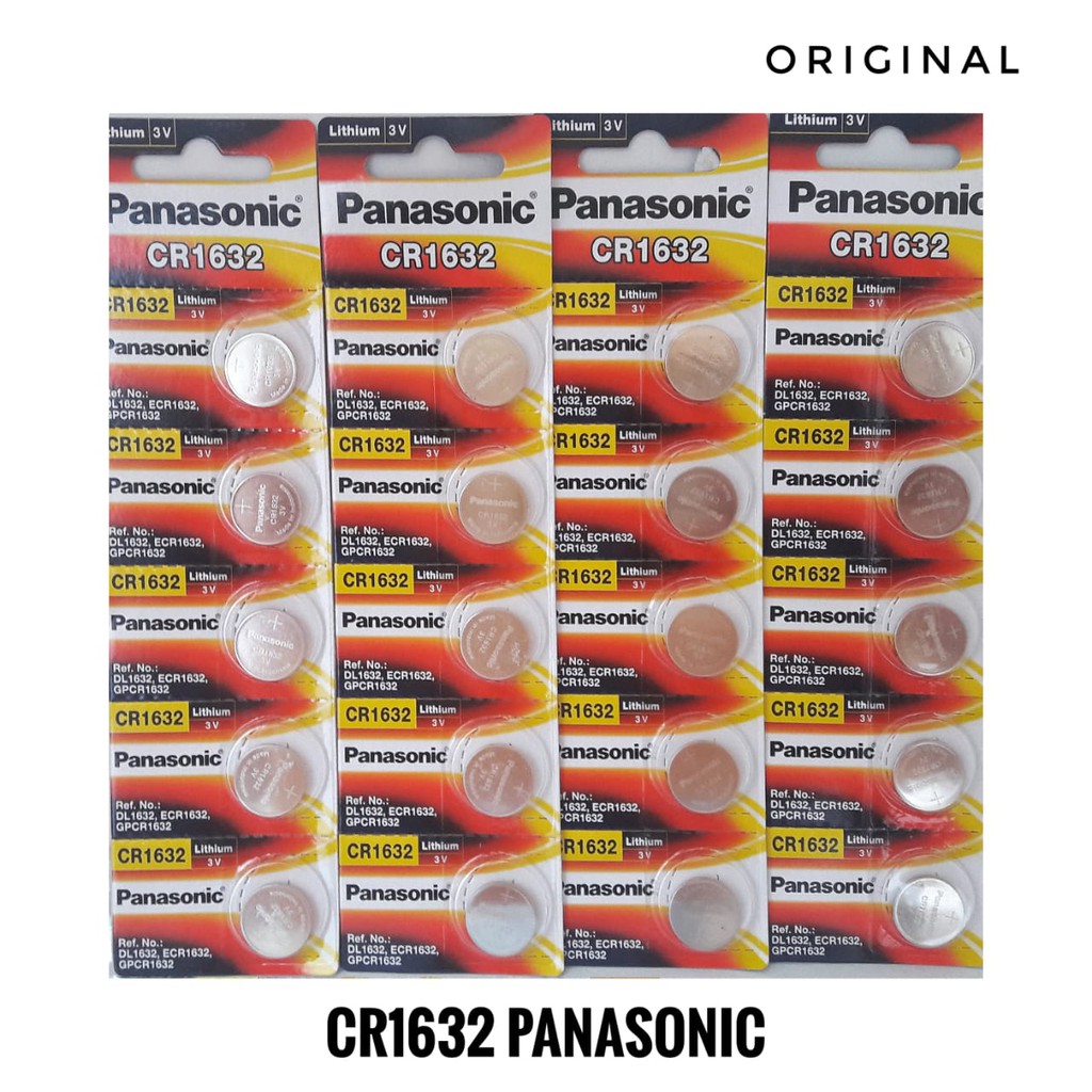 KARUNIA JAM - BATERAI PANASONIC CR 1632 CR1632 ORIGINAL BATERE JAM PANASONIC BATERAI PANASONIC ORI