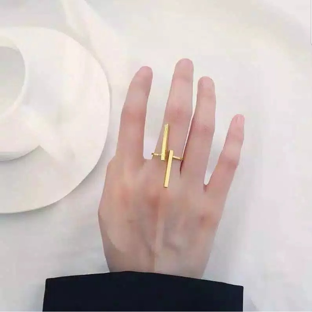 CINCIN WANITA MURAH / CINCIN FASHION KOREA / CINCIN JEPANG GEOMETRIS / CINCIN SIMPLE ELEGANT