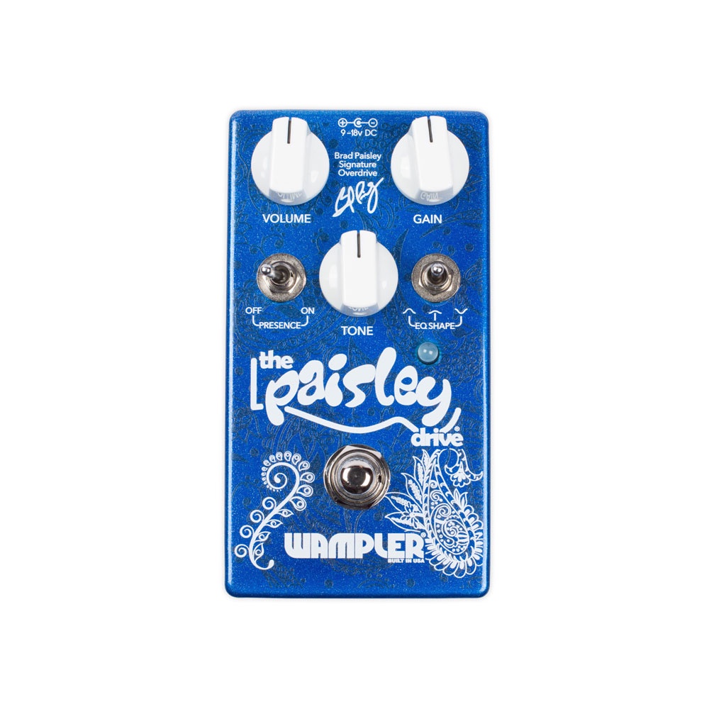 Wampler Paisley Drive Pedal Efek Gitar Overdrive