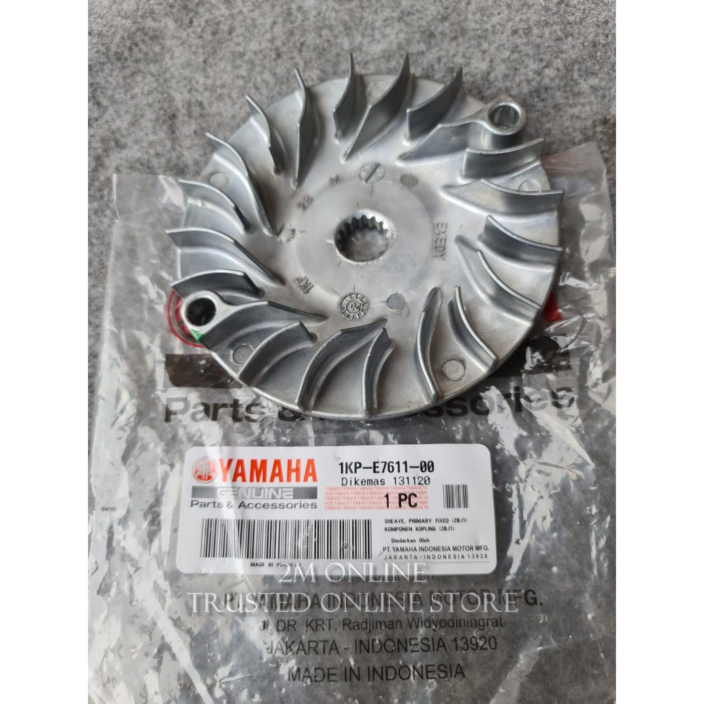 Mdr SHEAVE PRIMARY FIXED KIPAS RUMAH ROLLER MIO J ORI YGP 1KP-E7611-00