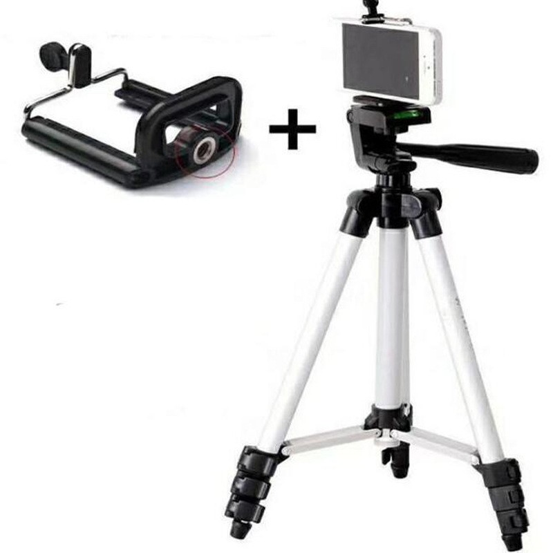 【33LV.ID】 Tripod 3110 - Tripod HP dan Kamera Universal 1M+ Free Holder U NON PACK