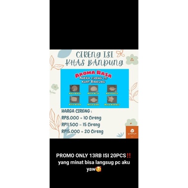 

CIRENG ISI KHAS BANDUNG