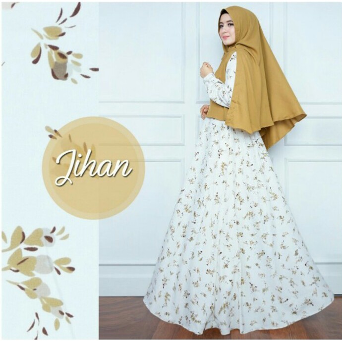 JIHAN SYARI  –  Gamis Syari Fashion Wanita Muslimah Terkini Baju Pesta Monalisa