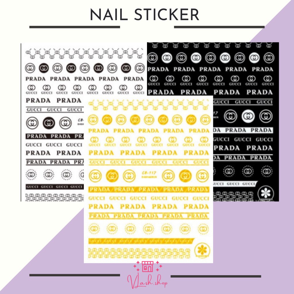 NAIL STICKER - STIKER KUKU