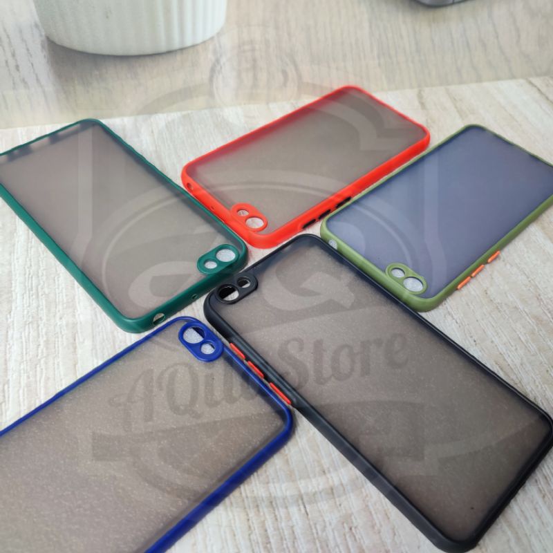 Case Aero Vivo Y65 / Vivo 1719 Softcase Aero Fuse Transparan Doff