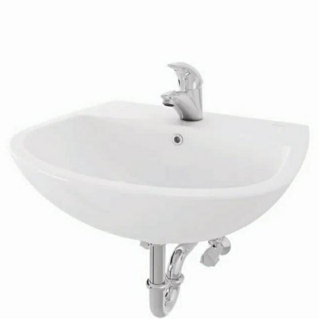 Washtafel Wastafel Toto Lw 247 Set Paket Lengkap /Washtafel Cuci Tangan