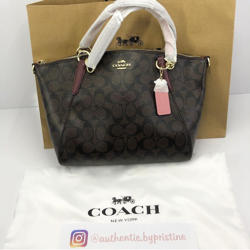 Coach Mini Kelsey Signature Bag