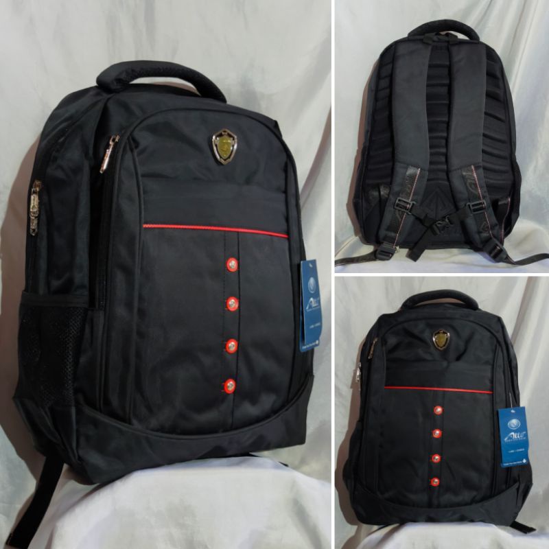 Tas ransel laptop Alto original bahan nylon polyester free rain cover