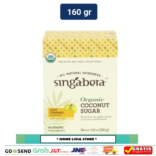 

Singabera Organic Coconut Sugar 160gr