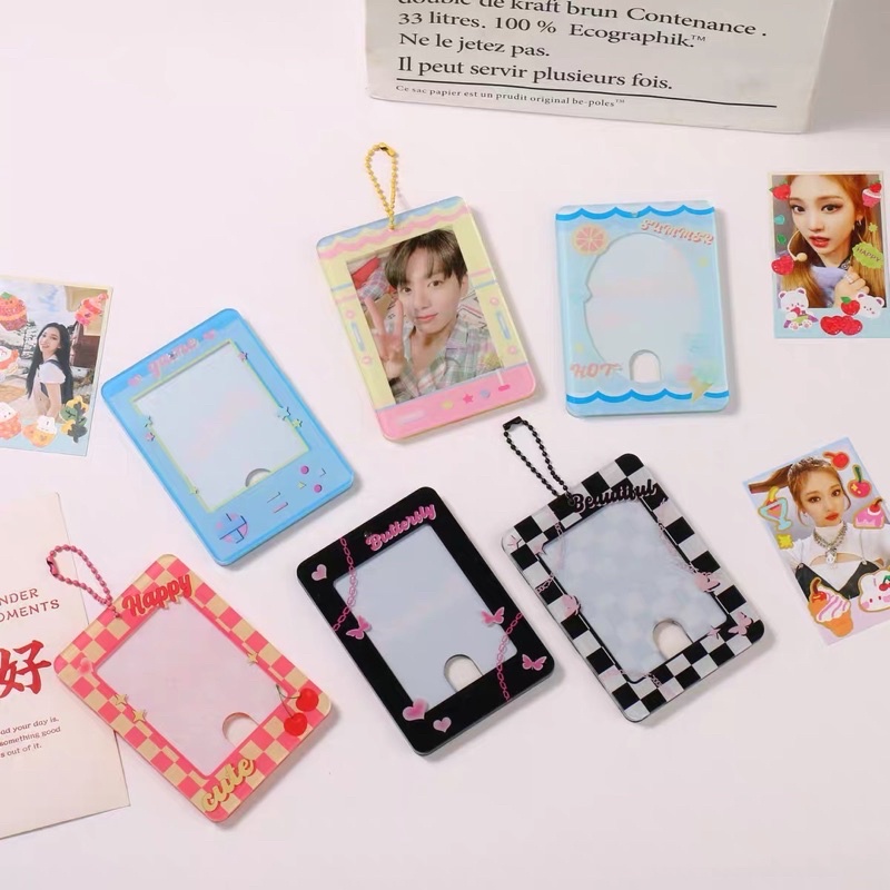 

[READY] Acrylic Photocard Holder / ID Card PC Holder Cahol Kpop