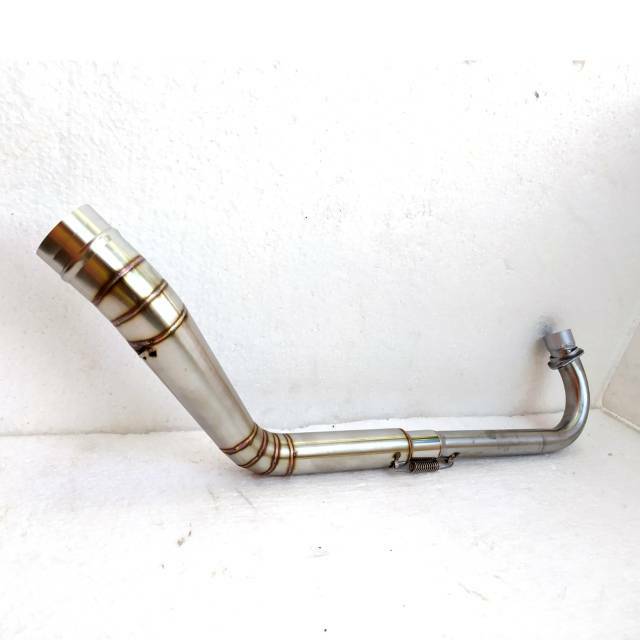 Leher knalpot supra x 125 fi pnp supra x125 injeksi blade revo x 125 pipa leheran kolong racing