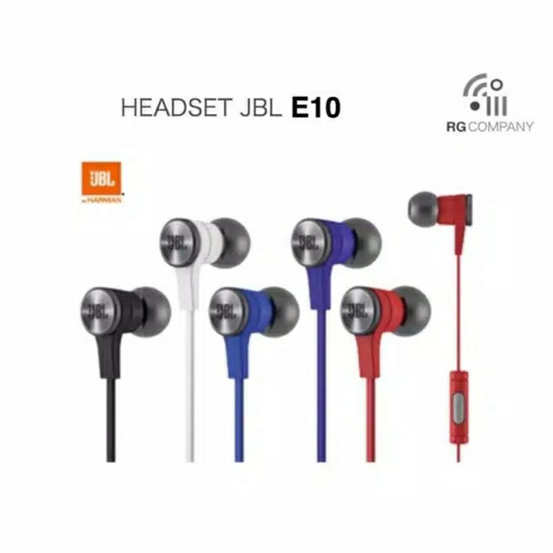 Hf headset JBL BY HARMAN E10 &amp; C100SI TERMURAH