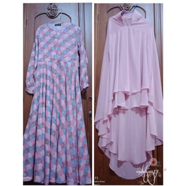 Preloved set gamis by mustbe hijab