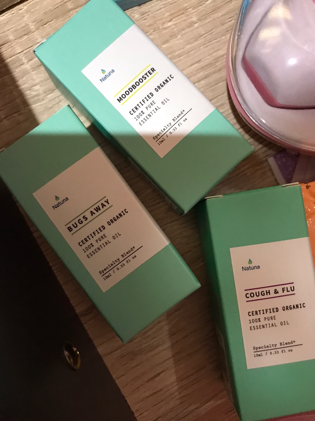 Natuna Moodbooster Essential Oil Diffuser Humidifier Minyak Esensial Air Purifier Aromatherapy Oil