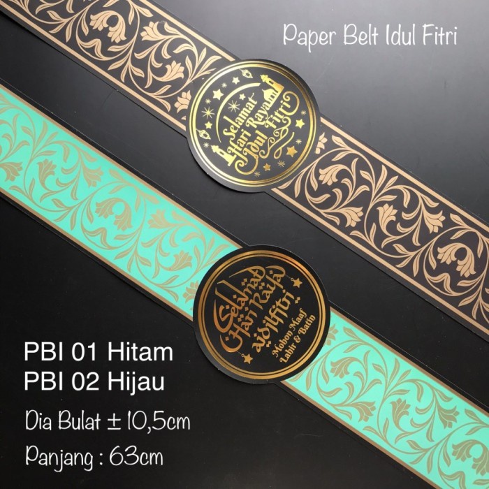 

PBI 01 PBI 02 Sabuk Kertas Hiasan Hampers Kotak Kue Idul Fitri Lebaran