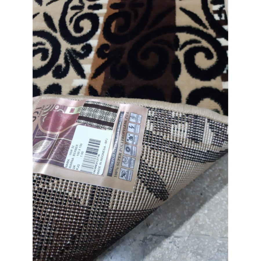 KARPET STARDUST 100 X150 ST32 BROWN-4