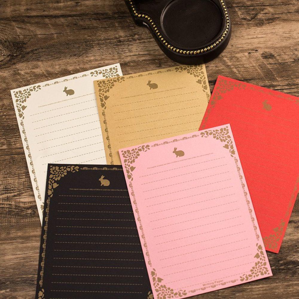 Kertas Tulis Agustina Set Laciness 8lembar Alat Tulis Sekolah Perlengkapan Kantor Wishes Letter Paper
