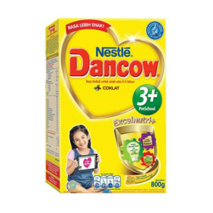 

DANCOW 3+ Nutri 800 Gram COKLAT VANILA MADU