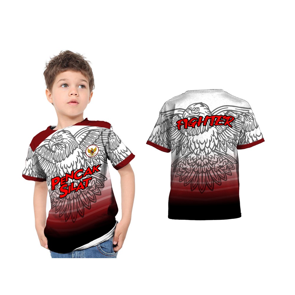 Kaos Anak Pencak Silat Indonesia Custom Fullprint 005