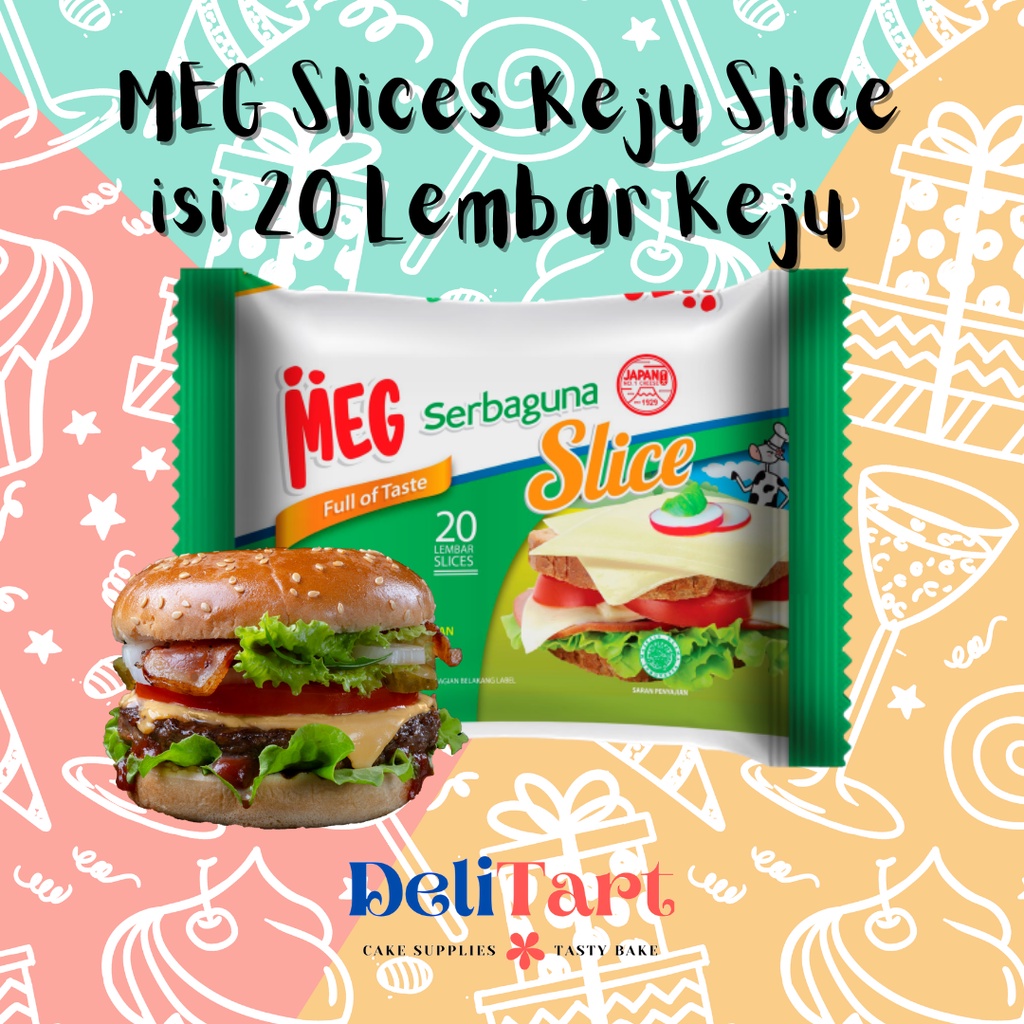 

MEG Slices Keju Slice isi 10 Lembar Keju