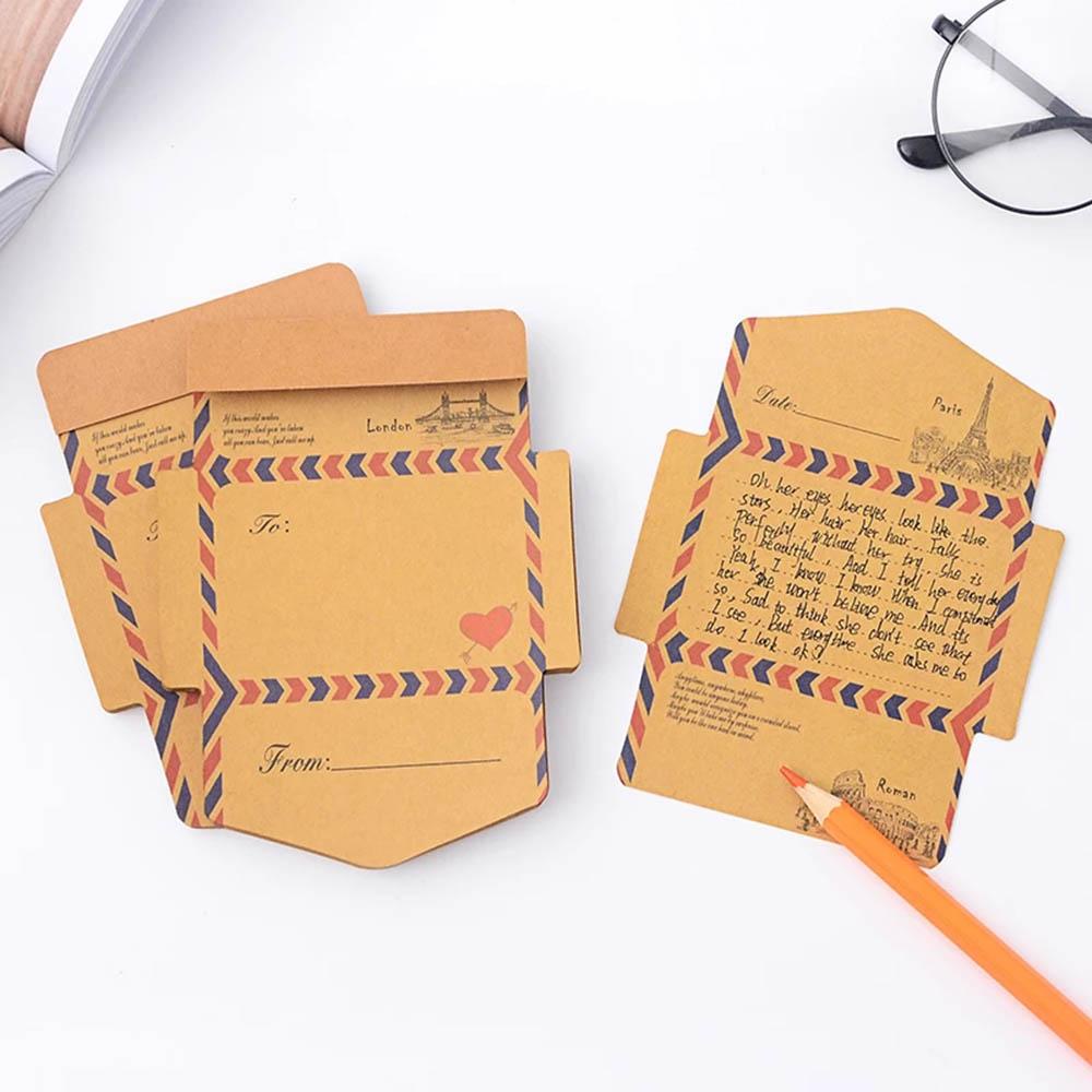 Augustina Memo Pad Vintage Alat Tulis Siswa Kertas Kraft Notepad