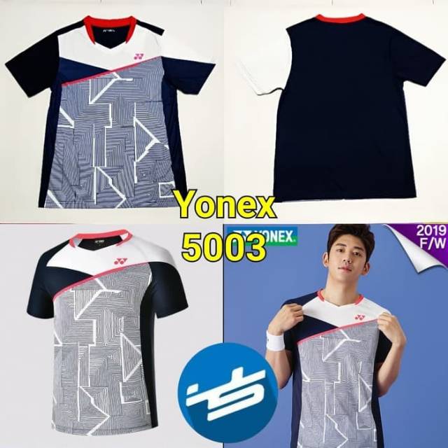 Baju / Kaos Badminton / Bulutangkis YONEX 5003 LEE YONG DAE / LYD IMPORT GRADE ORIGINAL