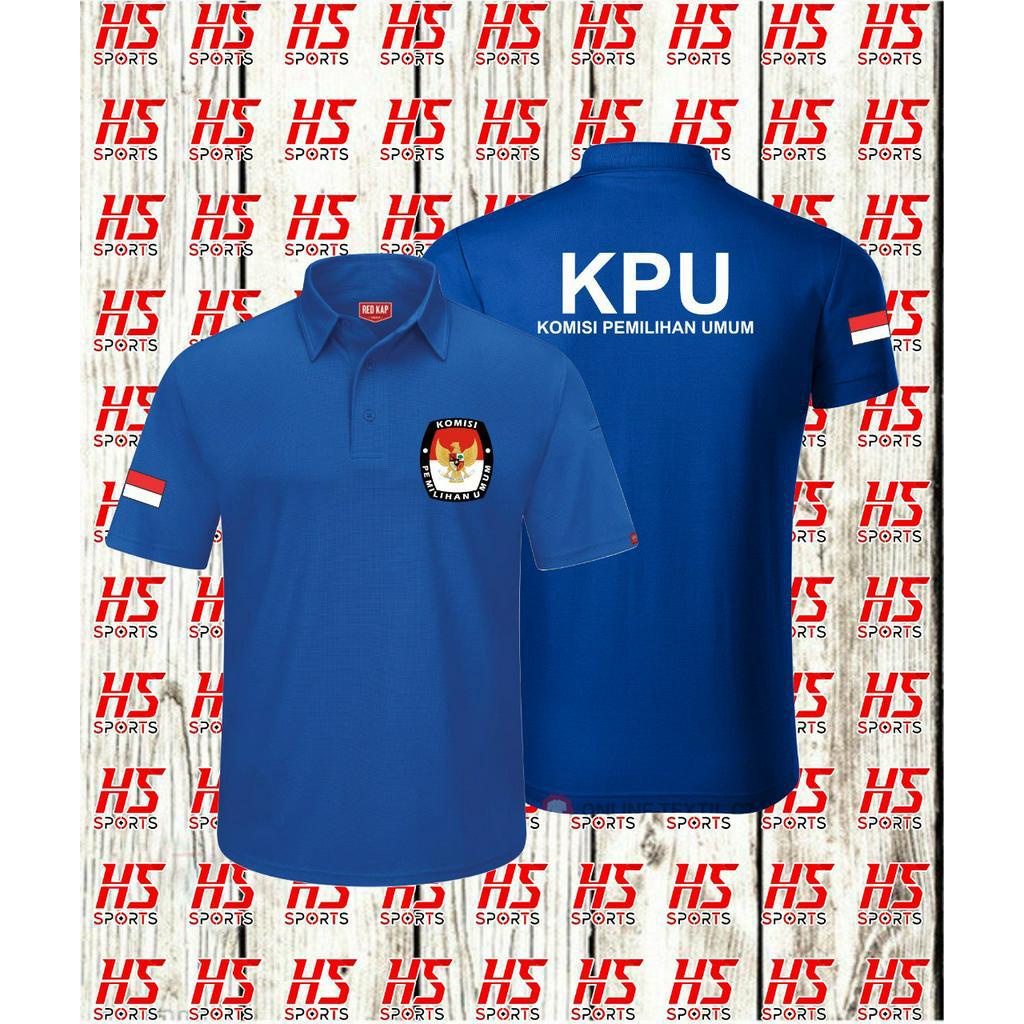 Poloshirt KPU - Kaos Polo KPU Komisi Pemilihan Umum - Baju Kaos KPU - Polo Komisi Pemilihan umum