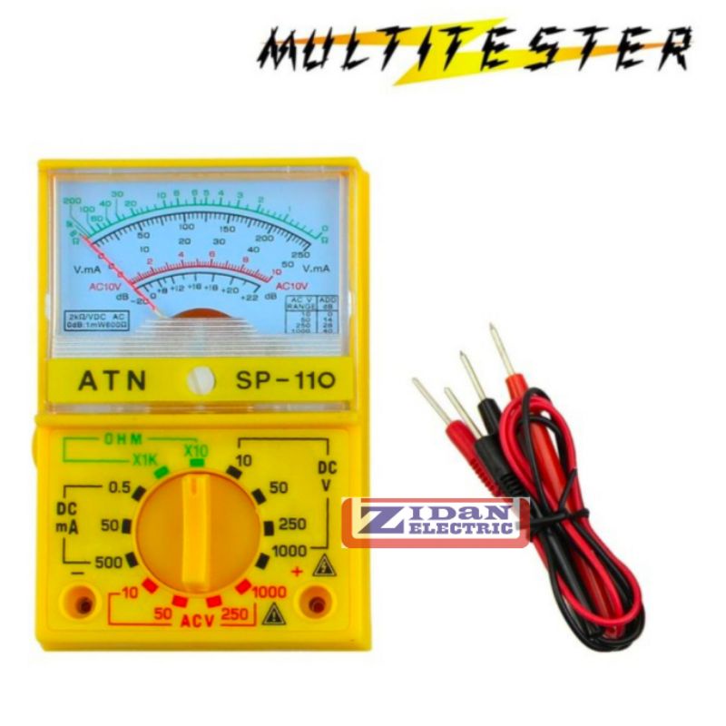 Multitester Analog /Avometer Analog / Multimeter Analog YX 1000A