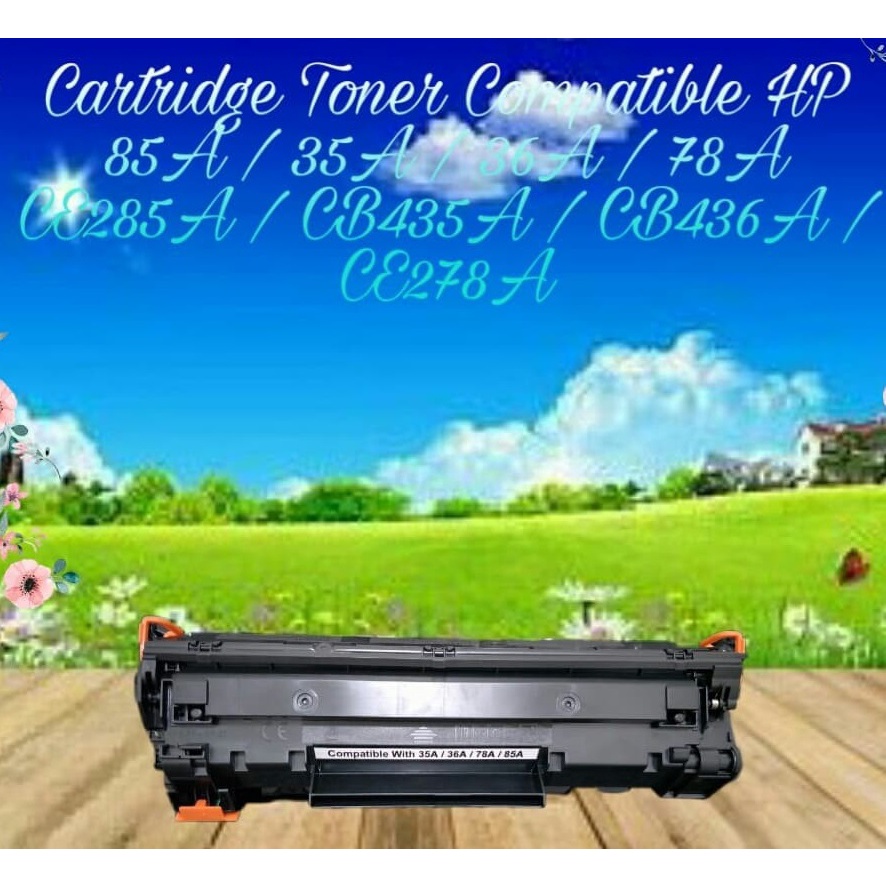 Cartridge Toner COMPATIBLE HP 85A CE285A CE 285A CE285  Laserjet P1102 P1102w M1132 M1212 M1217