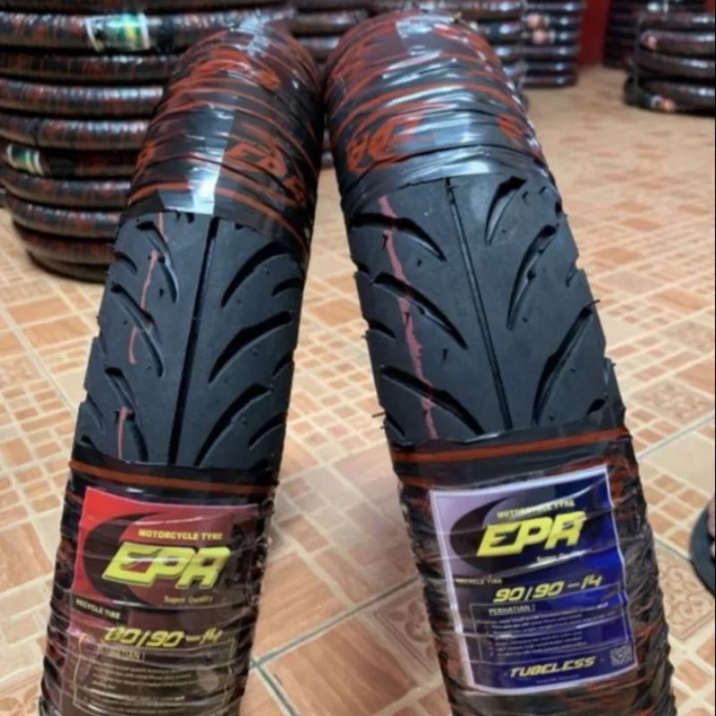 ban motor Ban luar motor murah merk EPR 250,275 ring 17 80/90 , 90/90 ring 14