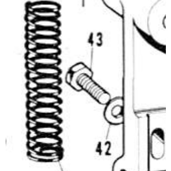 017772012 Bolt / Baut Brother B814 Mesin Jahit Lubang Kancing 017772-012