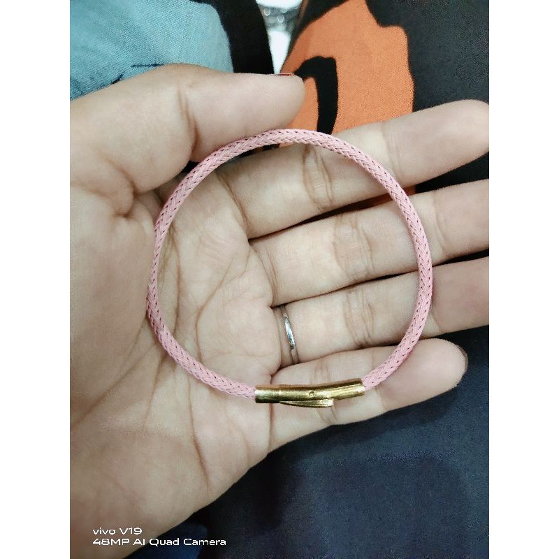 gelang kawat water proof pencet an