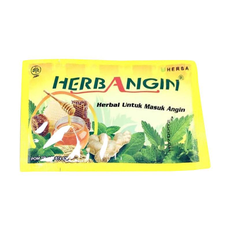 Herbangin plus habatussauda Obat Herbal Masuk Angin Isi 6 Sachet PMG