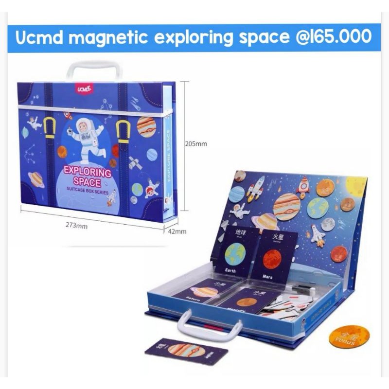 ucmd magnetic suitcase exploring space