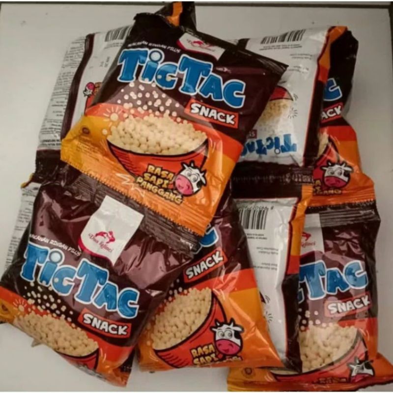 

TicTac sapi panggang rencengan 10×14 gram