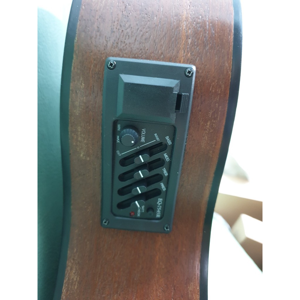 Gitar Akustik Elektrik Cowboy Original Tipe GWC-39 NS Warna Brown Equalizer Eq-7545 Senar String