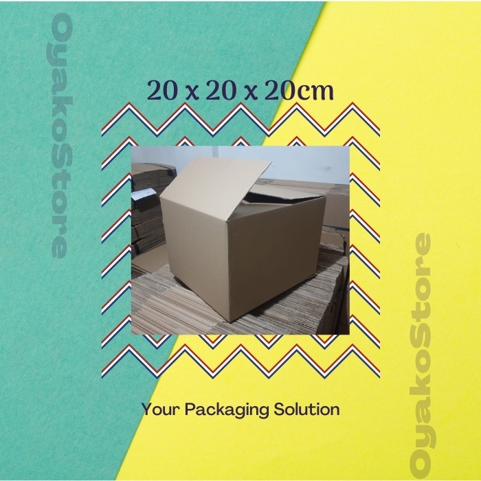 

Kardus - Karton - Box - packaging uk 20x20x20 cm