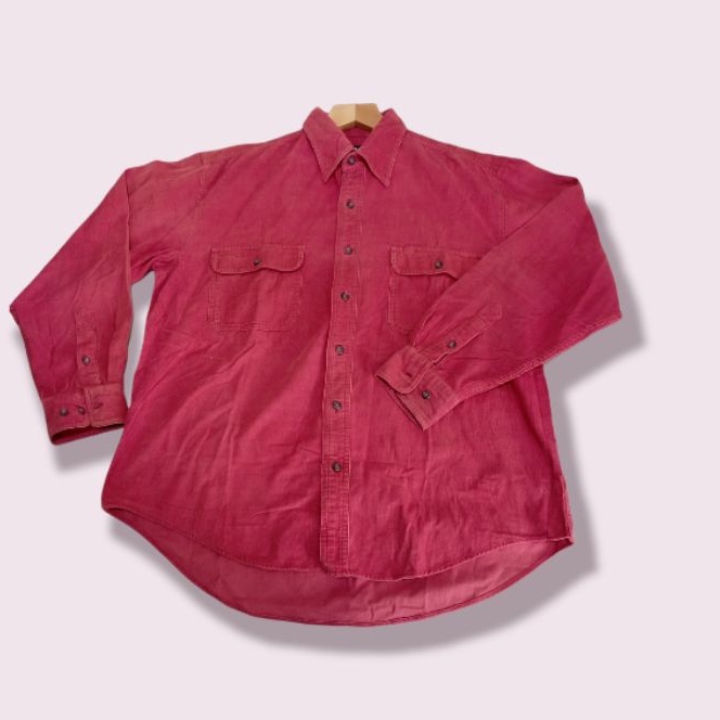 Kemeja Pria UNIQLO Corduroy