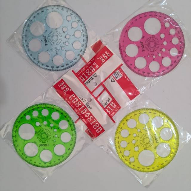 

Penggaris/mistar bulat/quilling Trifelo 360°