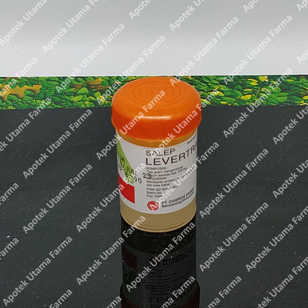 SALEP LEVERTRAN 15GR | OBAT LUKA BAKAR |