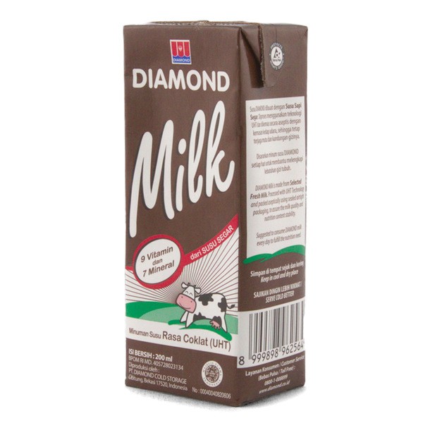 

DIAMOND Chocolate UHT Milk 200ml