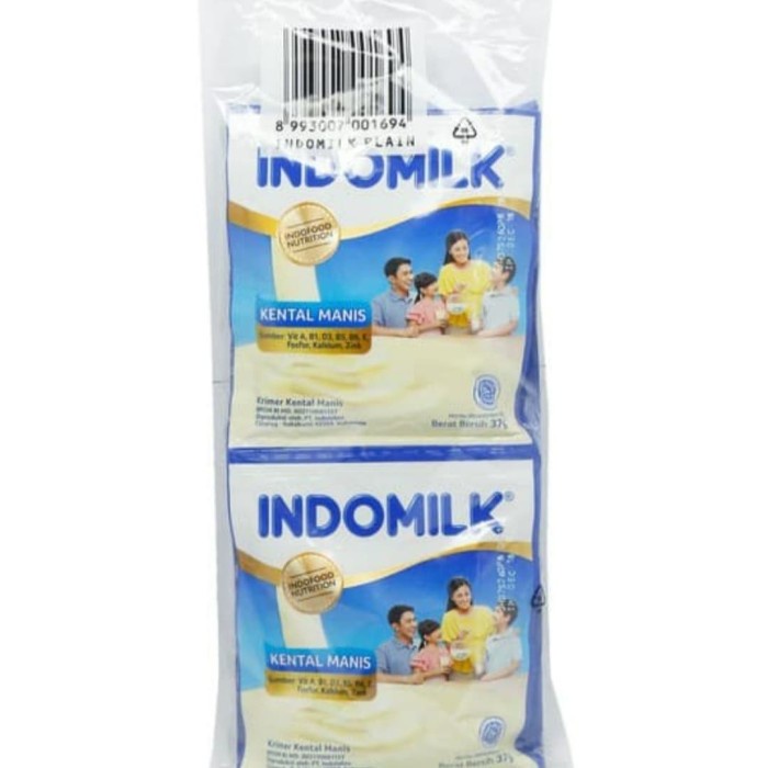 

Susu Kental Manis Indomilk Satchet 6 x 37Gr
