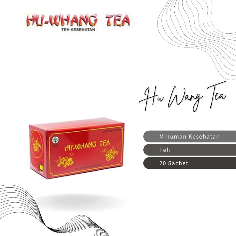 

HU WANG TEA - Teh Herbal 20 Sachet Membantu Memperlancar Pencernaan