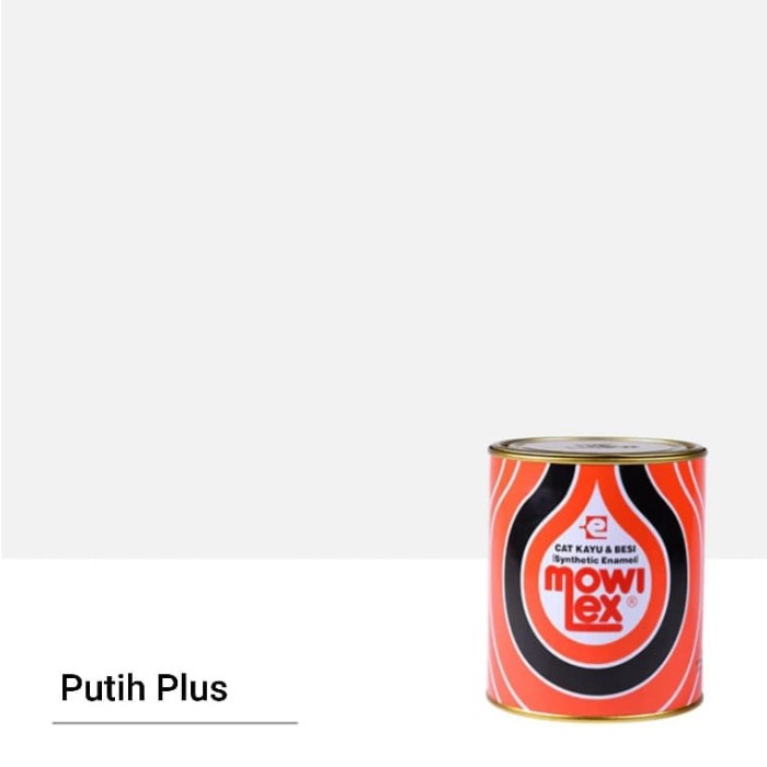 

kayucat- cat minyak kayu dan besi mowilex warna putih plus 1 liter -cat kayu