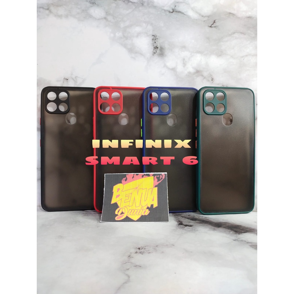 CASE INFINIX SMART 6 NEW - CASE DOVE MY CHOICE PLUS RING KAMERA INFINIX SMART 6 - BD