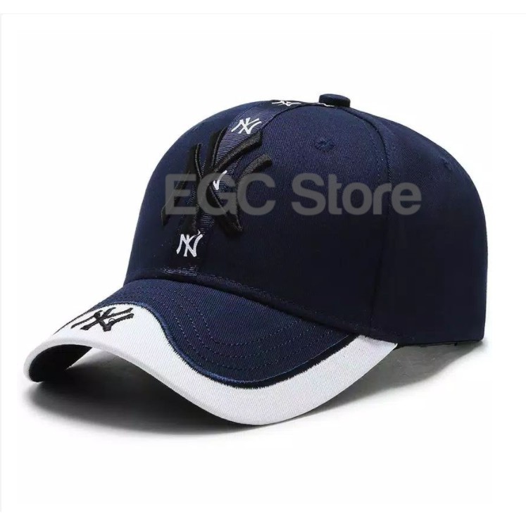 Topi Baseball Pria dan Wanita / Topi Bisbol NY 2 Tone / Topi NY Fashionable - 3-480