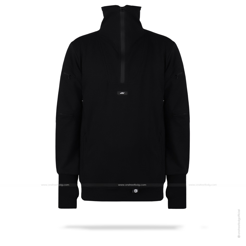 ONSTREET JAKET/SWEATER OS TURTLENECK (BLACK)