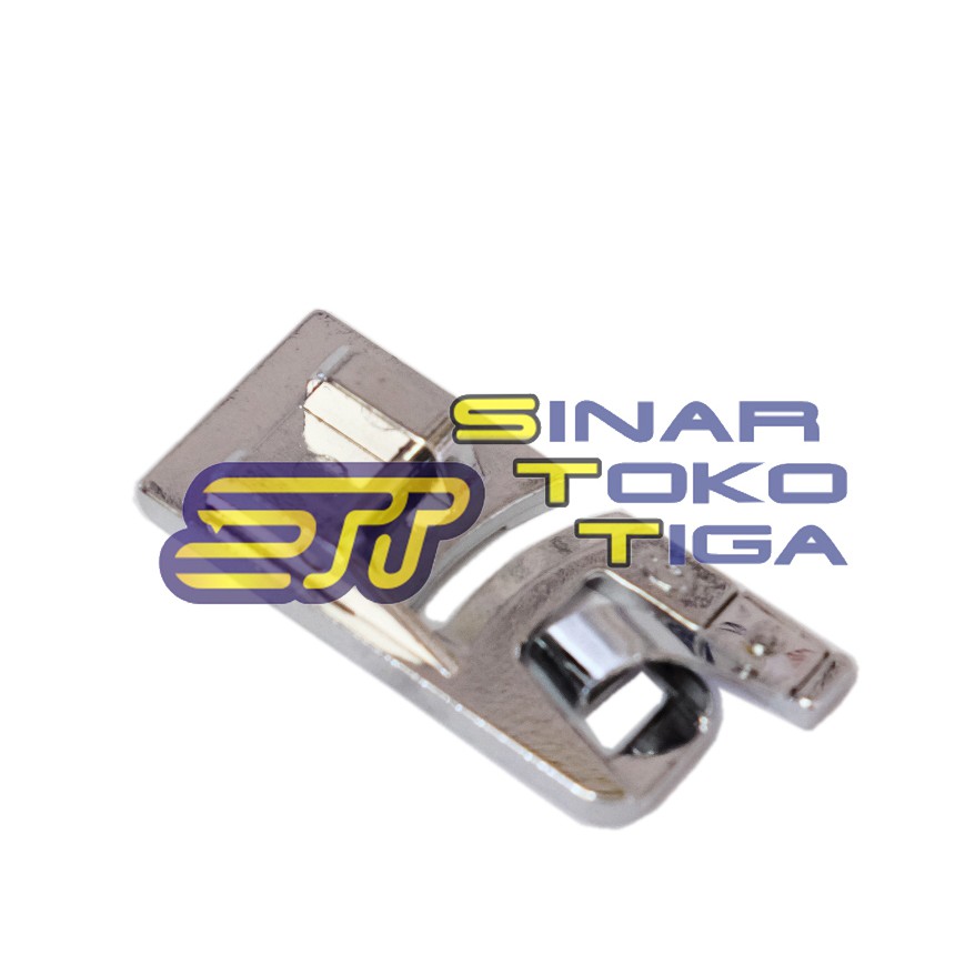 Sepatu Lilit Lipat Kelim Lebar 6mm - Hemmer Foot Mesin Jahit Portable 6mm Wide Edge Presser Foot